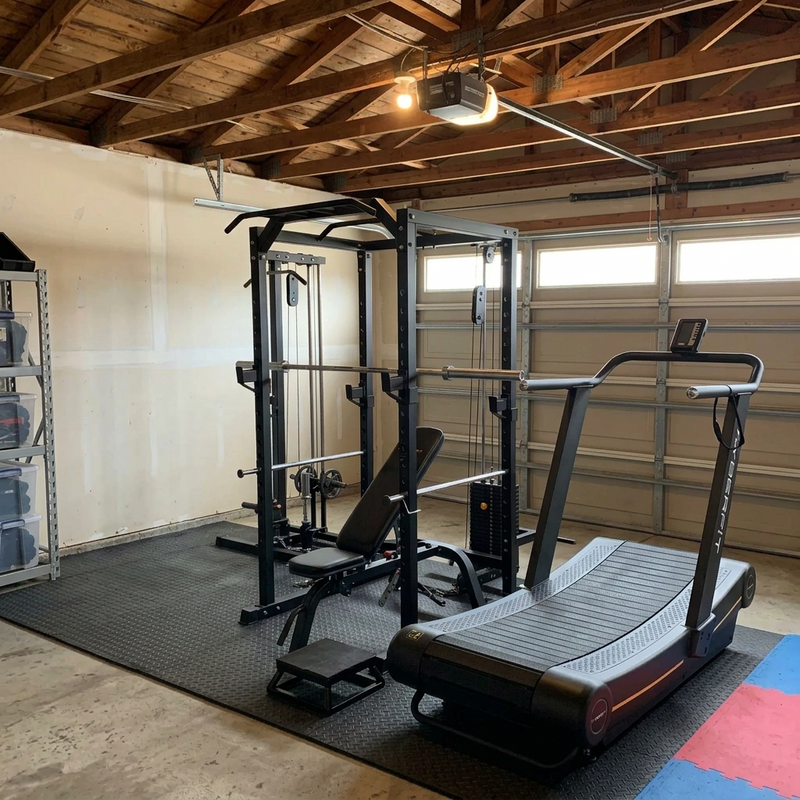How to design the perfect garage gym in 5 steps