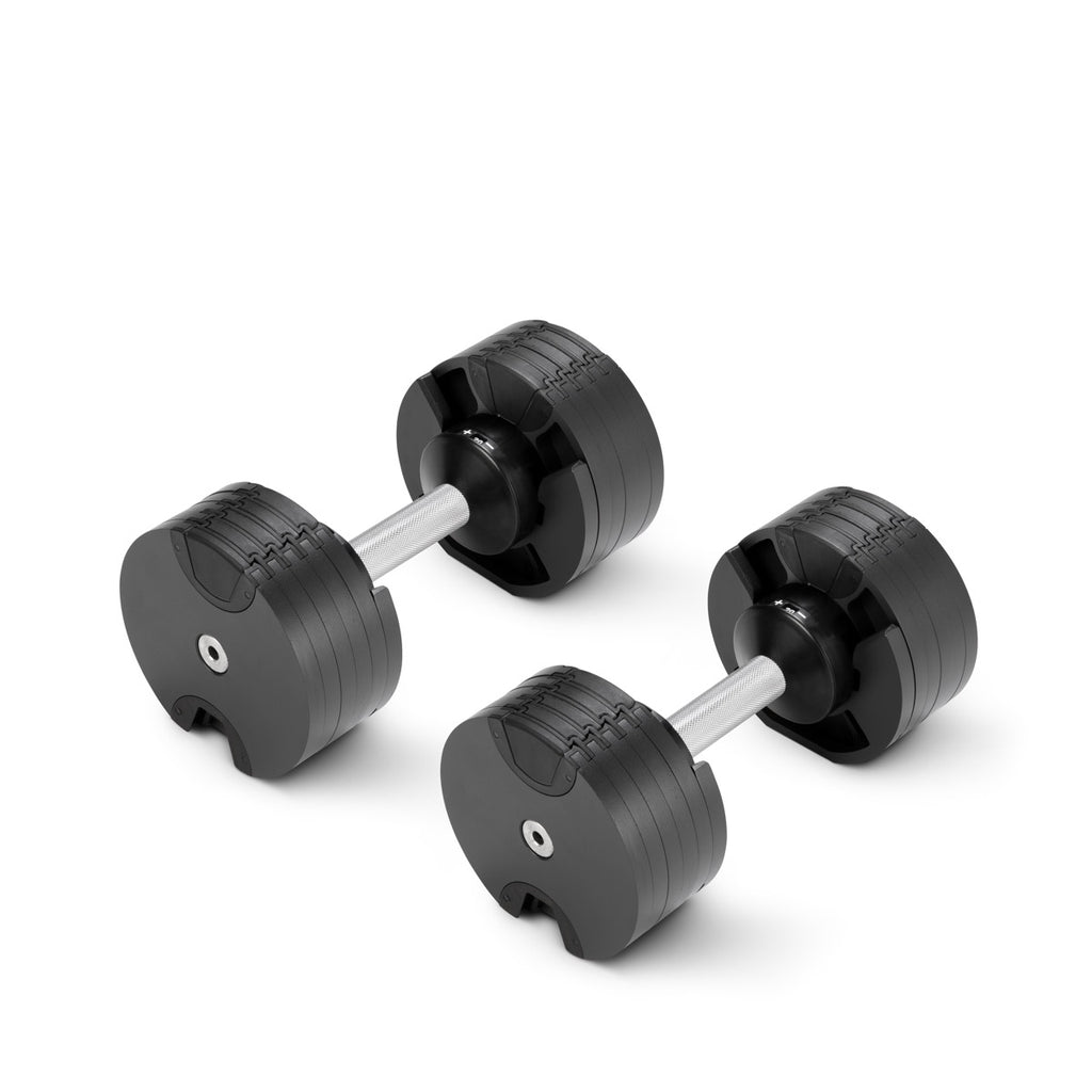 NÜOBELLS 20kg ADJUSTABLE DUMBBELLS PAIR