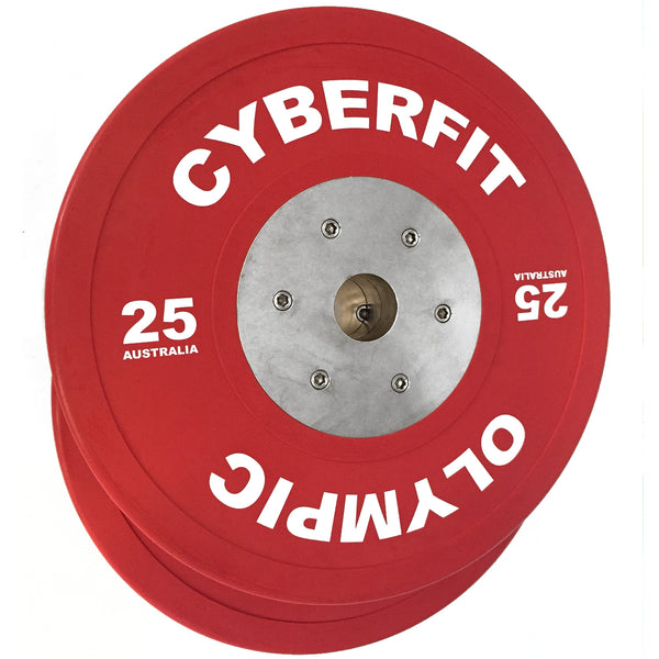 Elite 25kg Olympic Bumper Plates