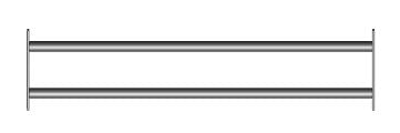 PS02 Short Double Pullup Bar for MD Series Racks