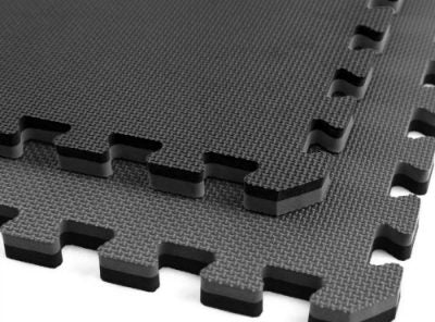 EVA Jigsaw Flooring Black/Grey - pack of 10