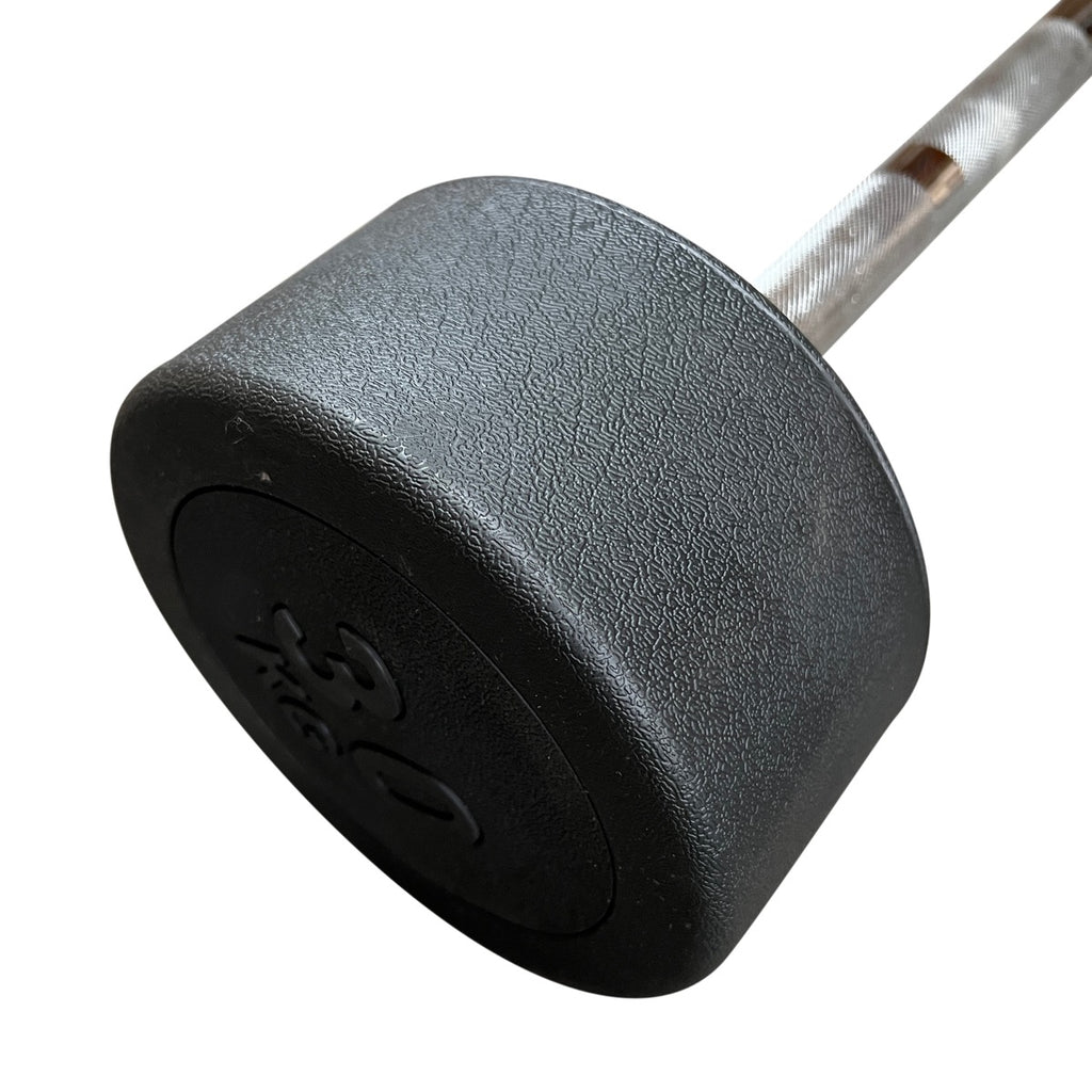 Commercial Rubber Barbells Set 10-50kg with Rack