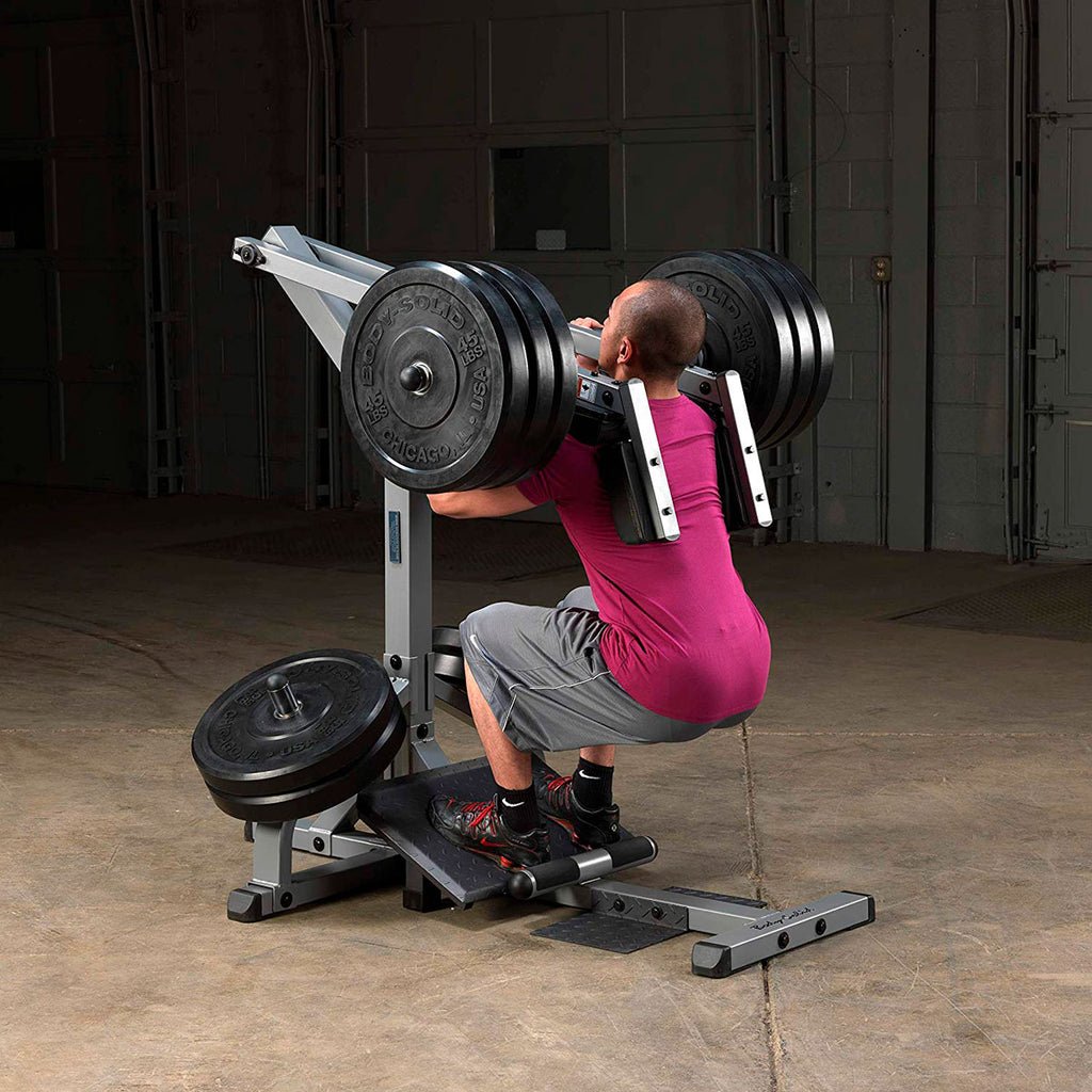 BodySolid Leverage Squat Calf Raise Machine