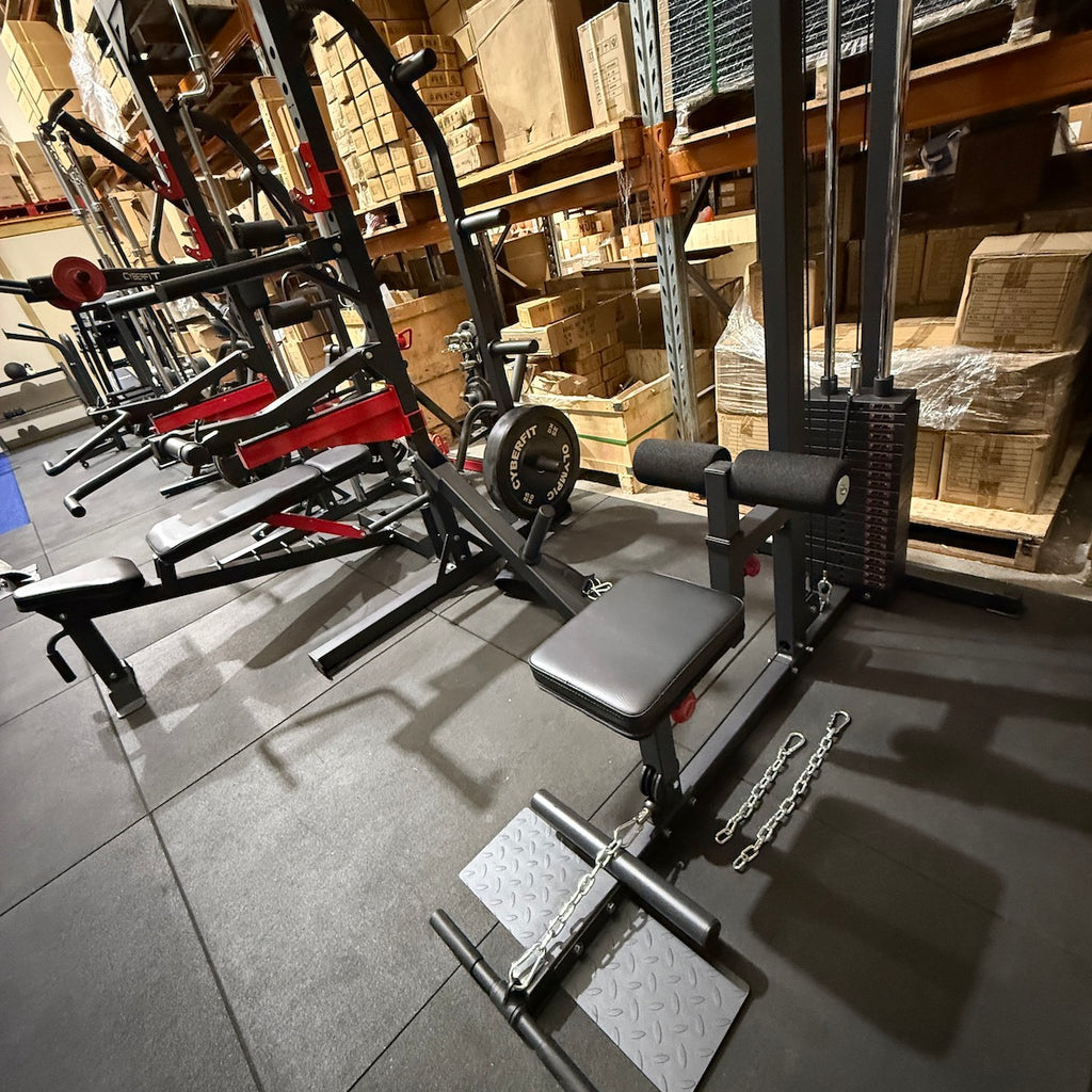 Lat Pulldown + Seated Row Machine