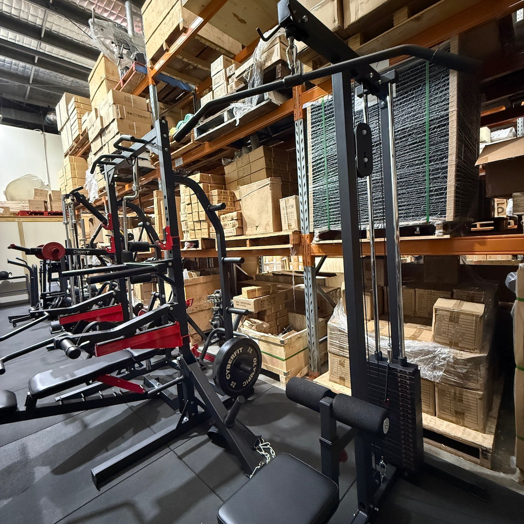 Lat Pulldown + Seated Row Machine