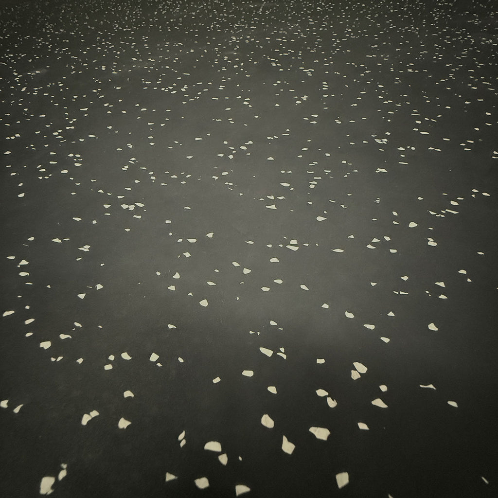 15mm EPDM Premium Gym Flooring 1m x 1m White Fleck Mat