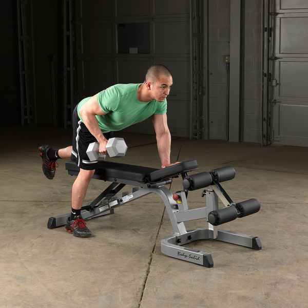 BodySolid Heavy Duty Flat Incline Decline Bench