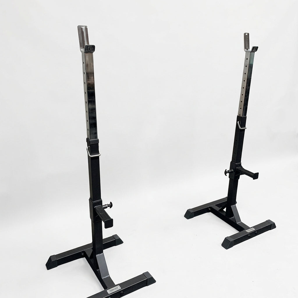 Squat Stands with Safety Rails