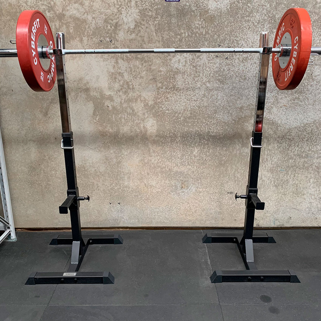 Squat Stands with Safety Rails
