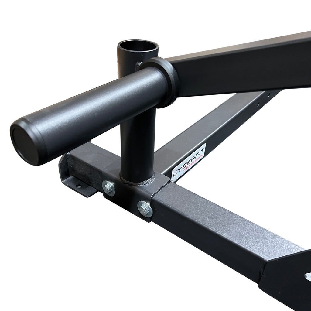 Half Rack with Pullup Bar plus Plate and Barbell Storage