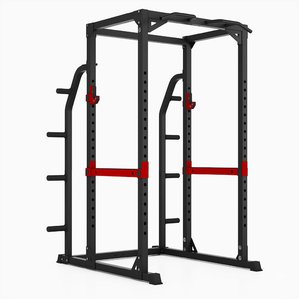 Power Rack with Plate Storage Fully Customisable