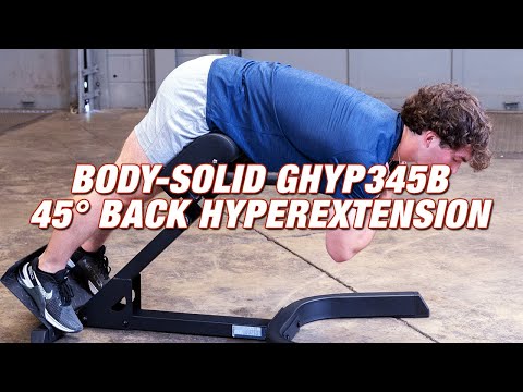 BodySolid GHYP345B Hyperextension Bench