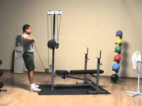 BodySolid Lat Row Attachment