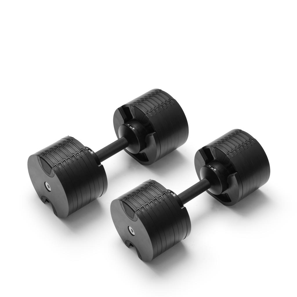 NÜOBELLS 80lb (36KG) ADJUSTABLE DUMBBELLS PAIR