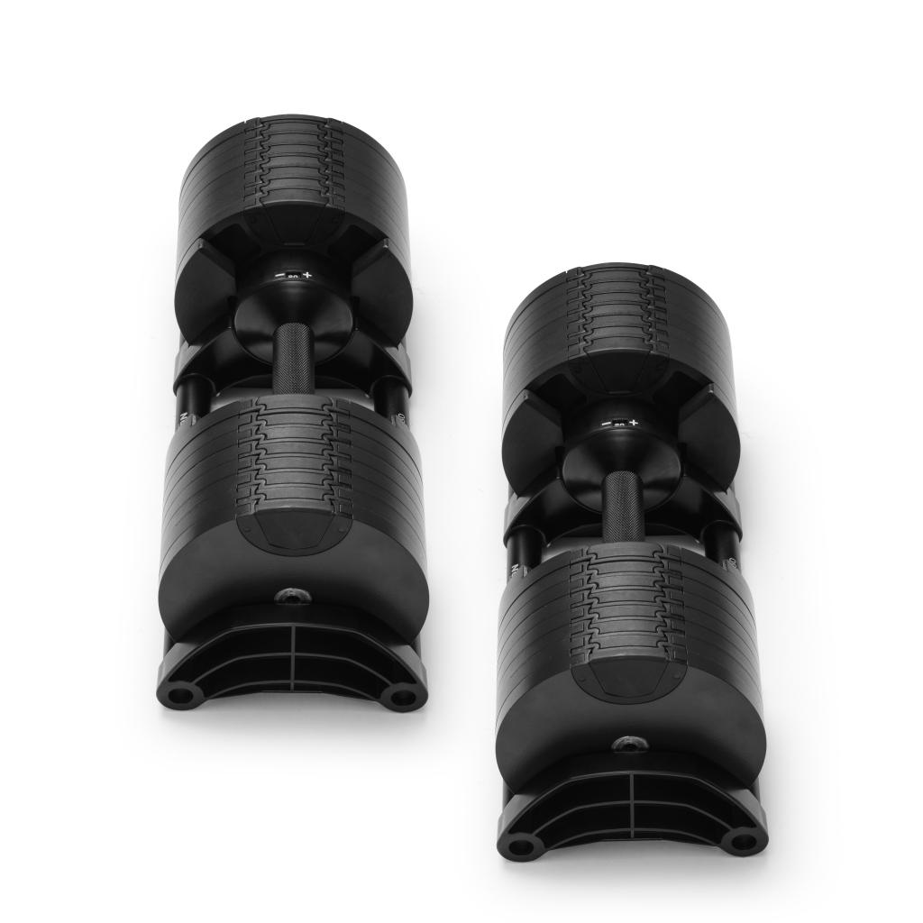 NÜOBELLS 80lb (36KG) ADJUSTABLE DUMBBELLS PAIR