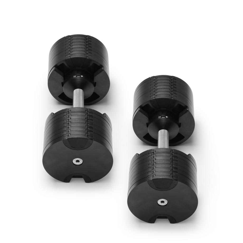 NÜOBELLS 80lb (36KG) ADJUSTABLE DUMBBELLS PAIR