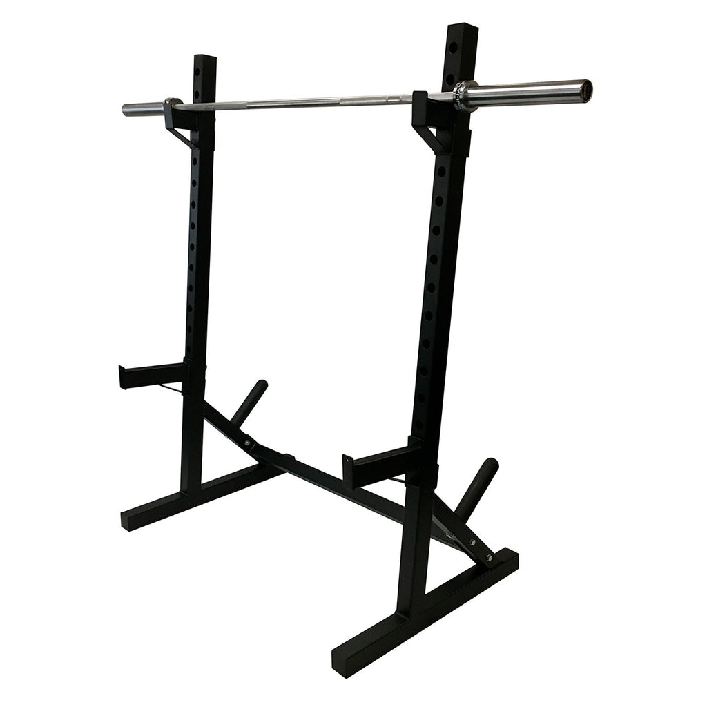 LC1 Squat Stands + Flat Bench + 100kg Weight Set Package