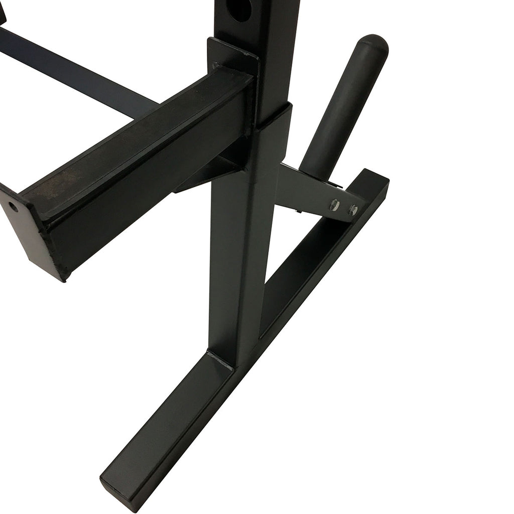 Squat Rack Stands with Plate Racks