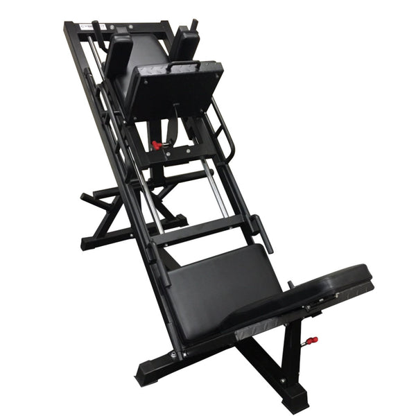 Leg Press Machine Hack Squat Steel Linear Bearings 400kg Rating
