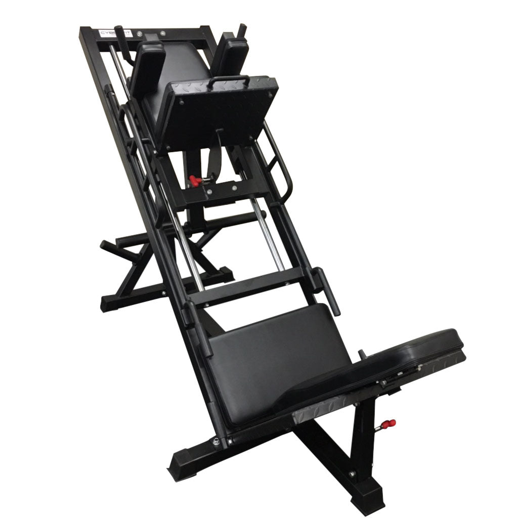Leg Press Machine Plus Hack Squat with 200kg Rubber Plates