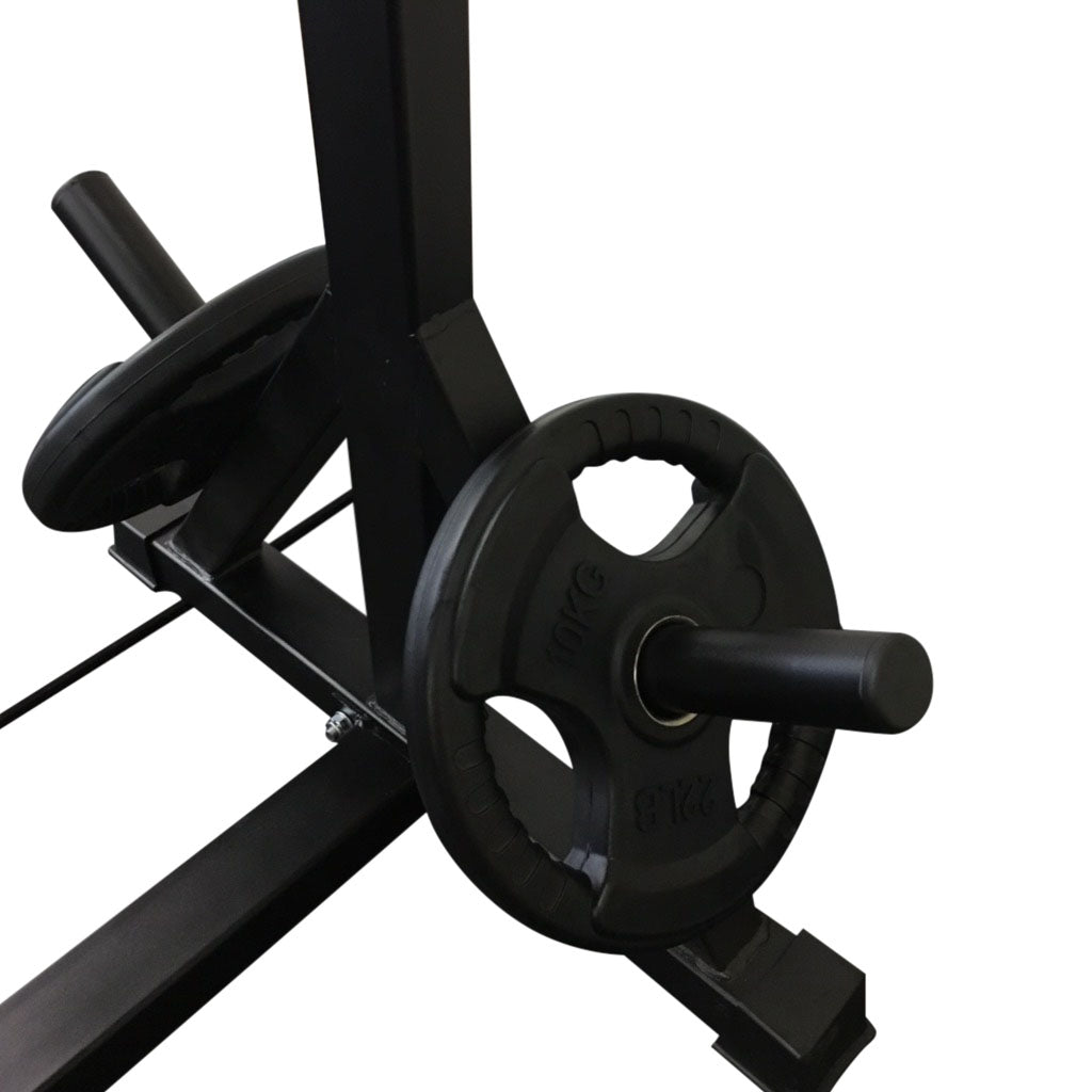 Leg Press Machine Plus Hack Squat with 200kg Rubber Plates