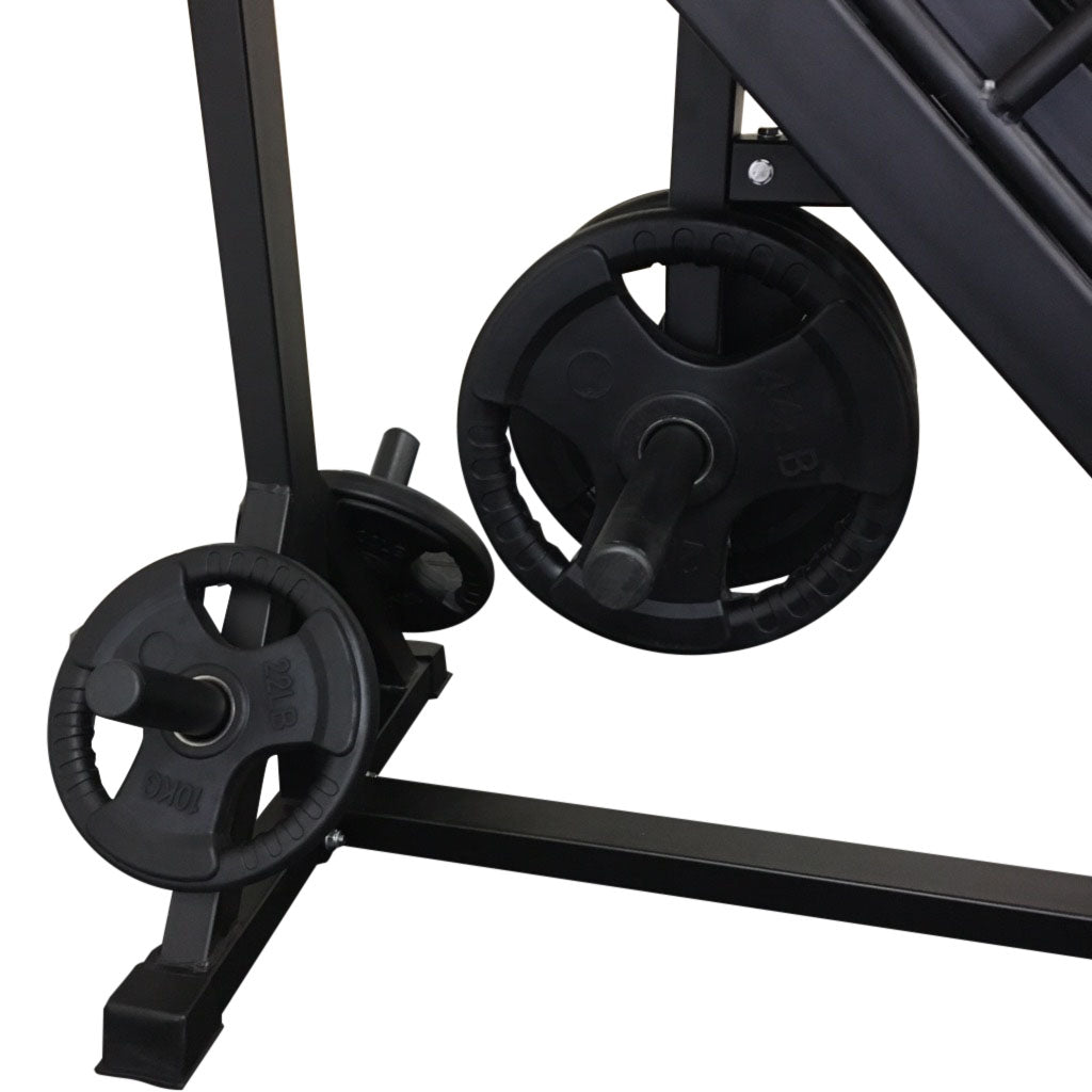 Leg Press Machine Plus Hack Squat with 200kg Rubber Plates