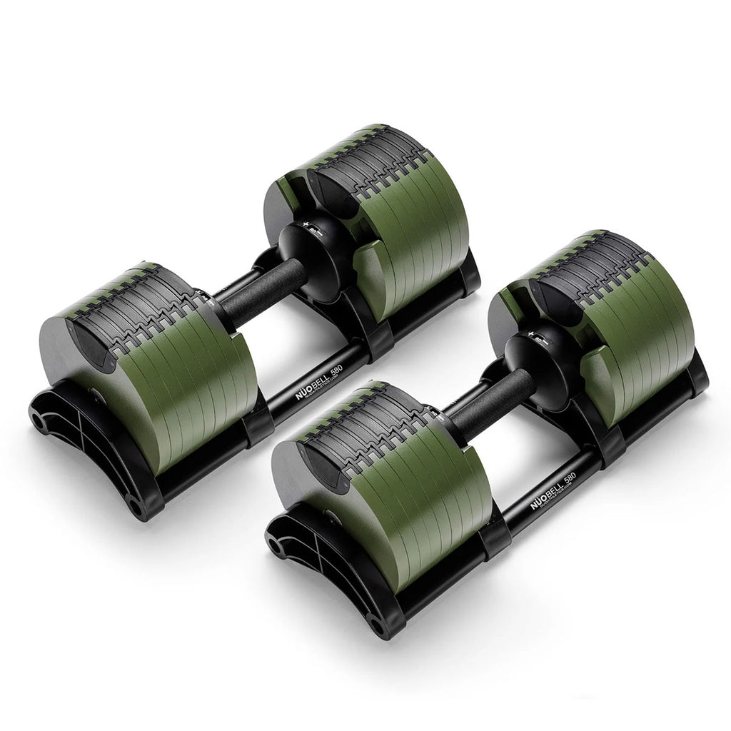 NÜOBELLS 80lb (36KG) ADJUSTABLE DUMBBELLS PAIR
