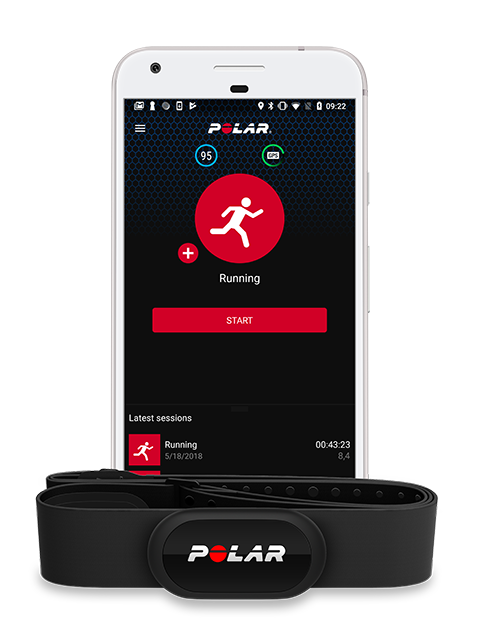 Polar H10 Heart Rate Sensor Black