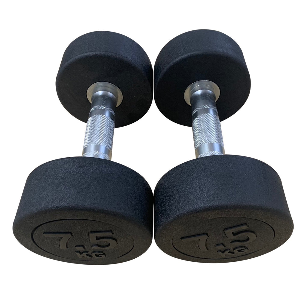 Rubber Dumbbells 7.5kg