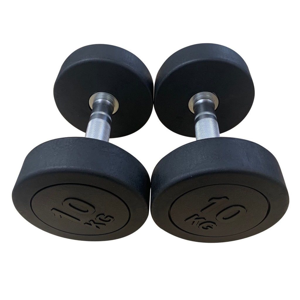 Rubber Dumbbells 10kg