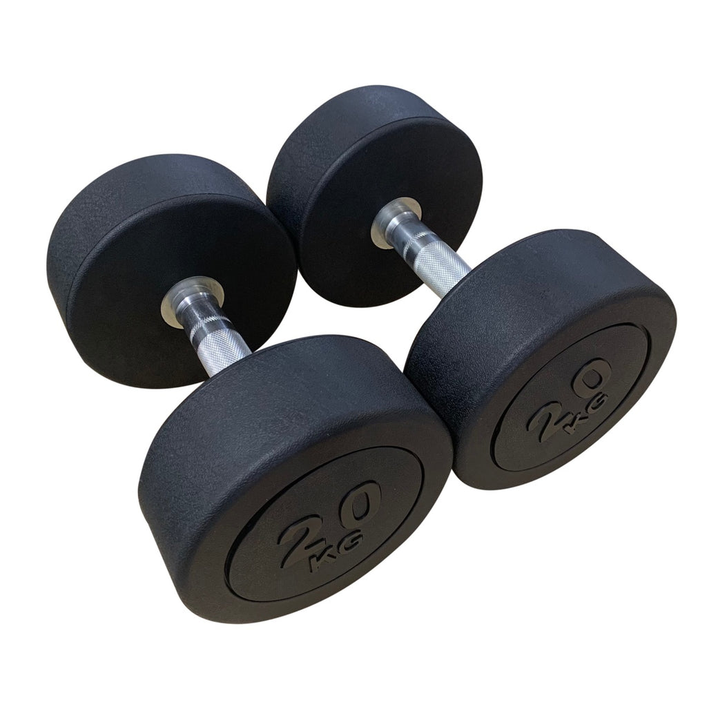 Dumbbell Set 5-30kg Commercial Round Rubber Dumbbells