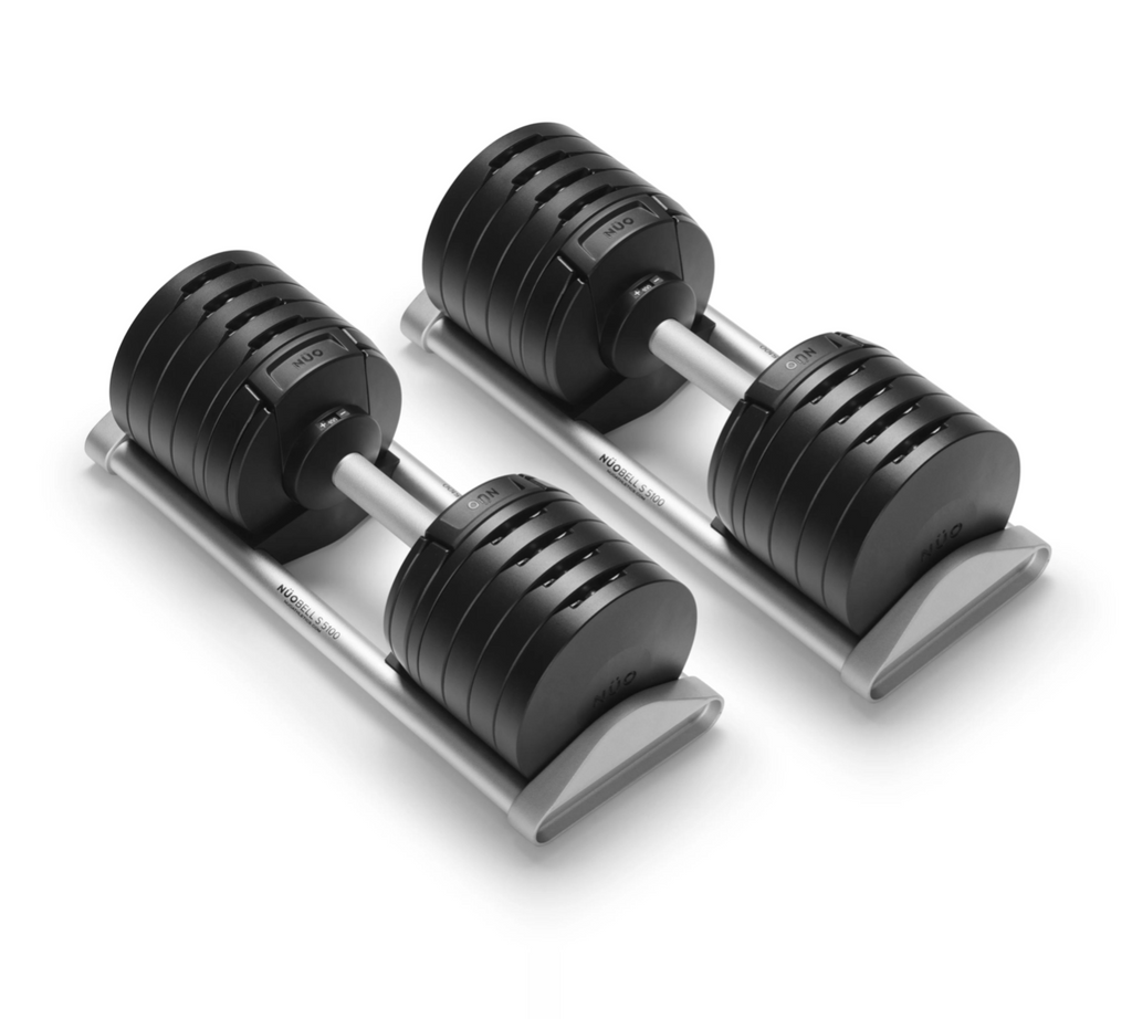 NÜOBELL S5100 100lb (45kg) ADJUSTABLE DUMBBELLS PAIR