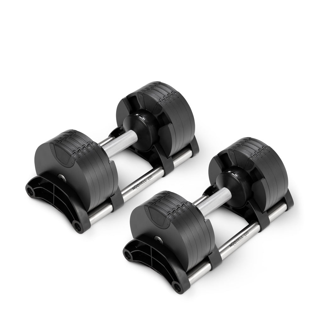 NÜOBELLS 20kg ADJUSTABLE DUMBBELLS PAIR