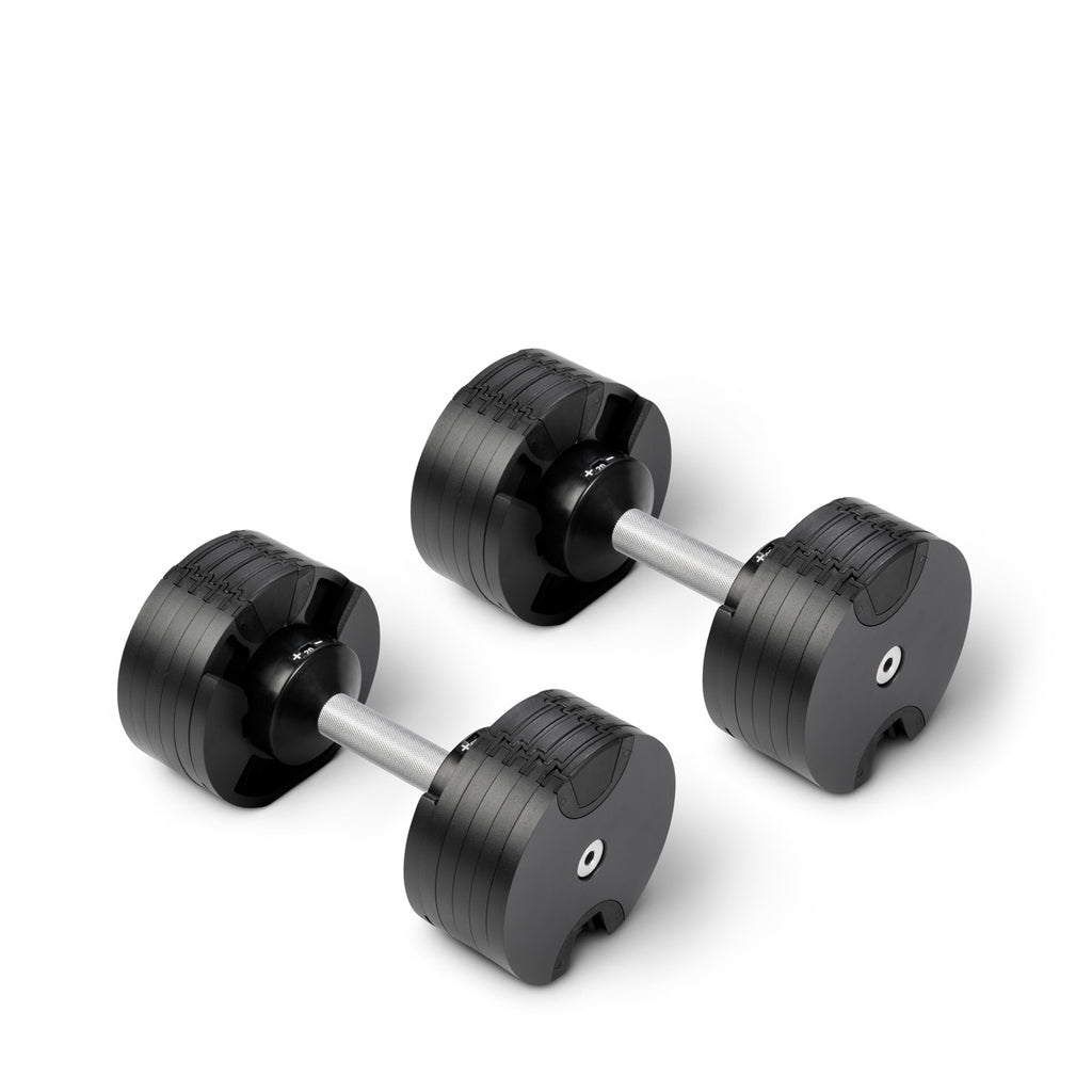 NÜOBELLS 20kg ADJUSTABLE DUMBBELLS PAIR