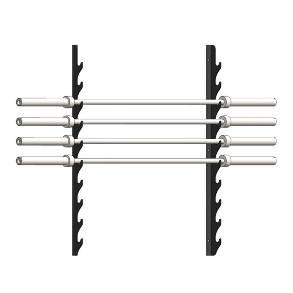 Wall Mounted Barbell Storage Rack for 10 Bars