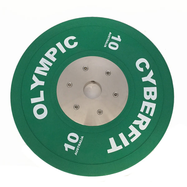 Elite 10kg Olympic Bumper Plates