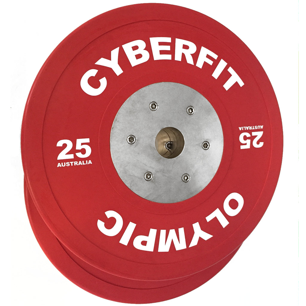 Elite 25kg Olympic Bumper Plates