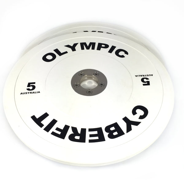 Elite 5kg Olympic Bumper Plates