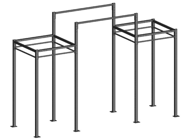 MD3 CrossFX Modular Rack Three Cell Basic