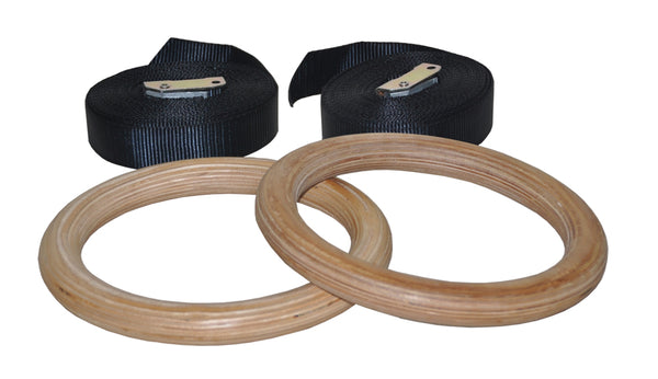 Gym Rings Wood