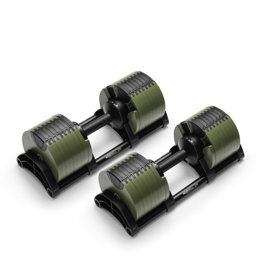 NÜOBELL 32KG ADJUSTABLE DUMBBELLS PAIR