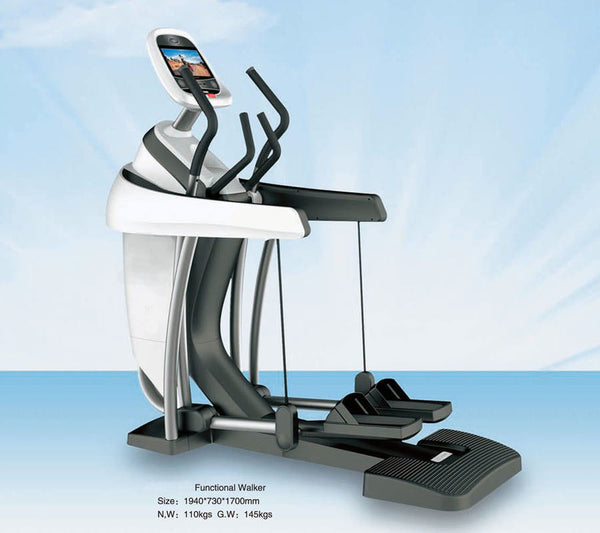Stepper + Elliptical + Walker Combo Machine