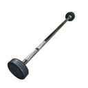 Commercial Rubber Barbells Set 10-40kg with Rack