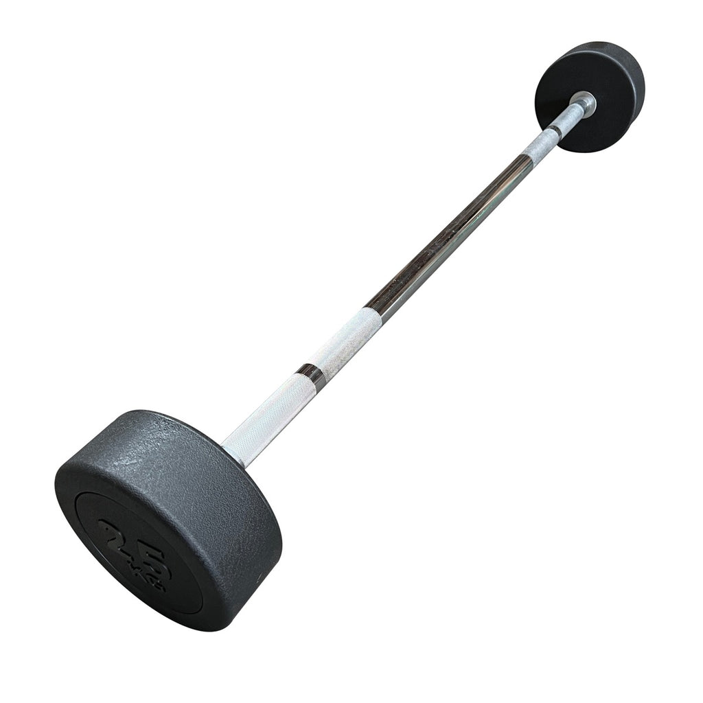 Commercial Rubber Barbells Set 10-50kg with Rack