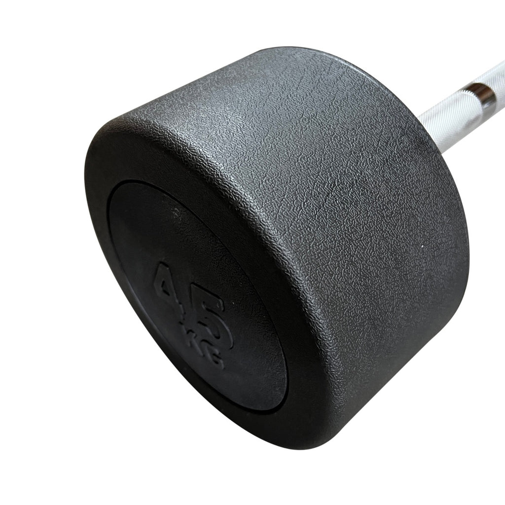 Commercial Rubber Barbells Set 10-50kg with Rack