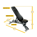 BodySolid Pro Club Line Adjustable Bench