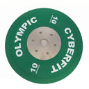 Olympic Bumper Plates Set 127kg with 1000lb bar