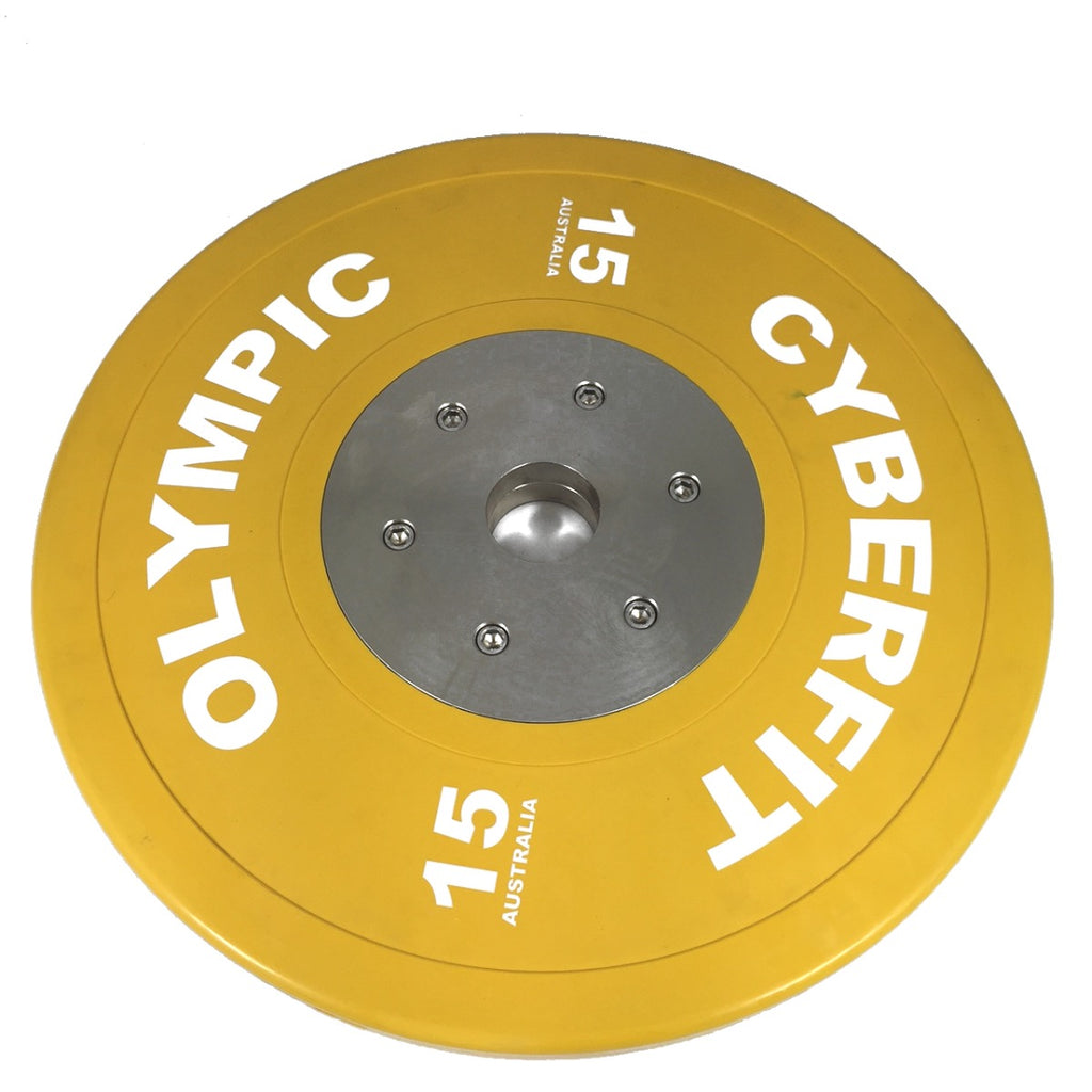 Elite 15kg Olympic Bumper Plates