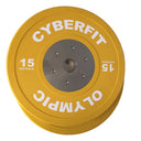 Olympic Bumper Plates Set 127kg with 1000lb bar