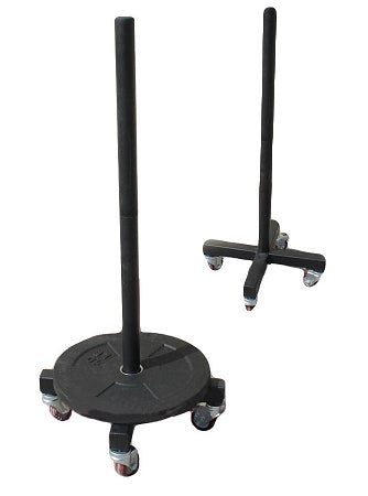 Bumper Plate Stacker Trolley Rack